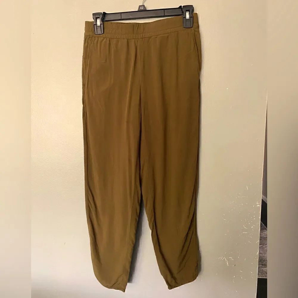 Madewell Olive Joggers pockets XS